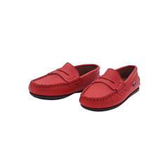 Atlanta Mocassin Childrens Grain Loafer