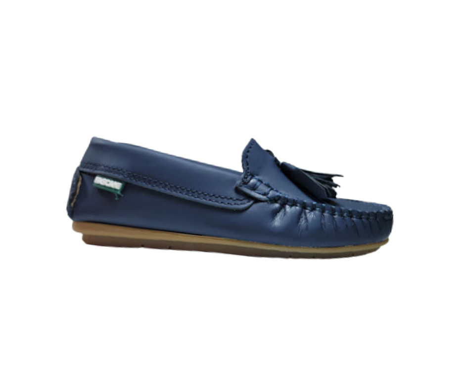 Fascani 52412 Navy Gum Loafer With Tassel