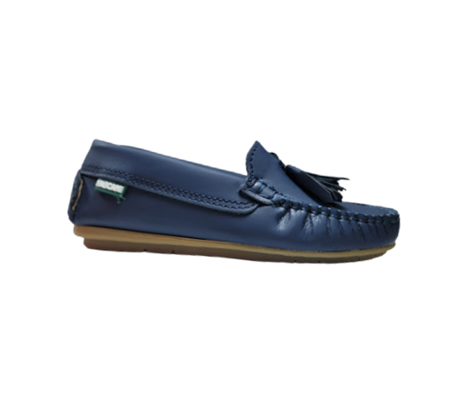 Fascani 52412 Navy Gum Loafer With Tassel