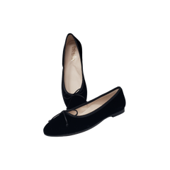 Beberlis 23308 Black Velvet Ballet Flat