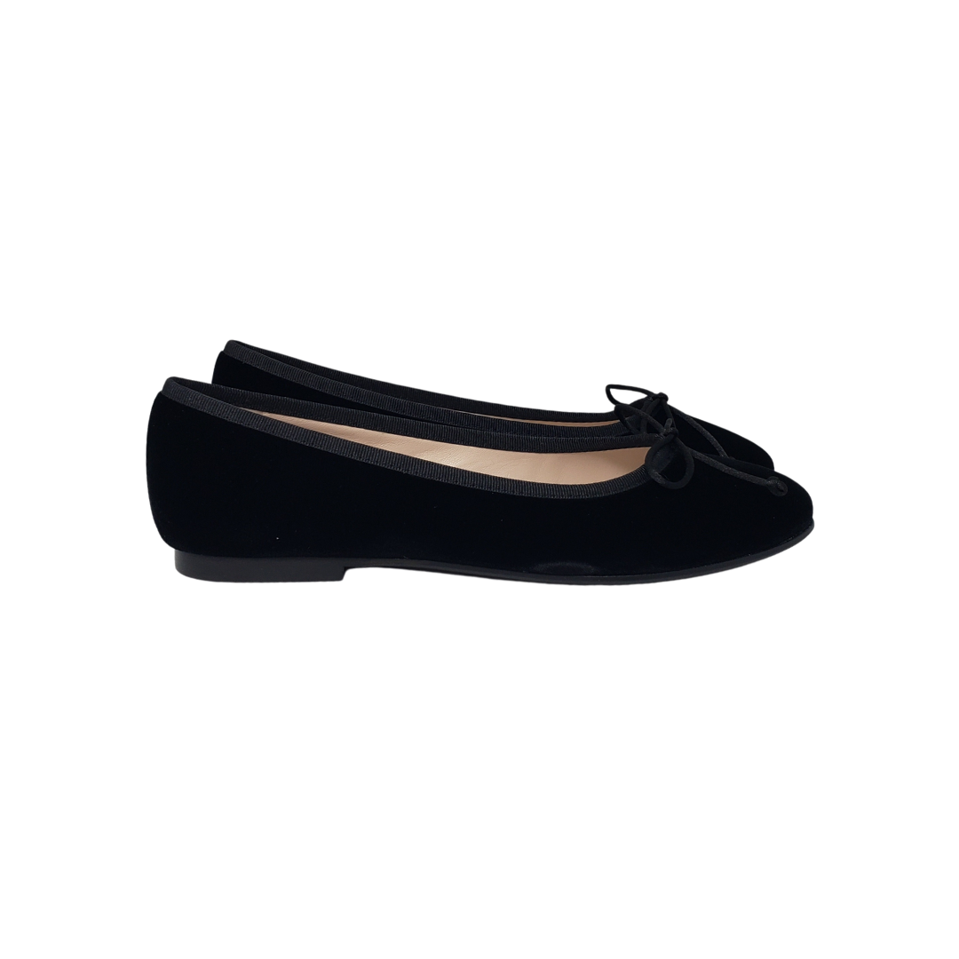 Beberlis 23308 Black Velvet Ballet Flat