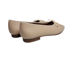 Ralph Migel Chava Ladies Rose/Nude Leather Flats