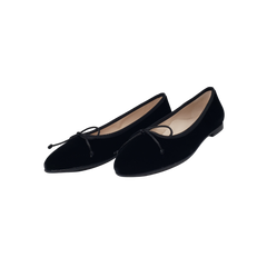 Beberlis 23308 Black Velvet Ballet Flat