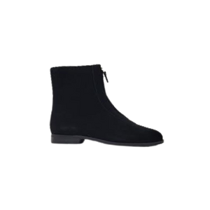 Viviamos Denver Ladies Black Suede Bootie