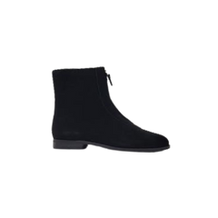 Viviamos Denver Ladies Black Suede Bootie