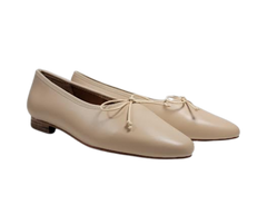Ralph Migel Chava Ladies Rose/Nude Leather Flats