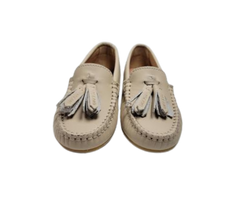 Fascani 52412 Beige Gum Loafer With Tassel