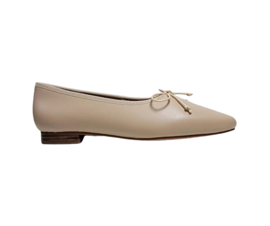 Ralph Migel Chava Ladies Rose/Nude Leather Flats