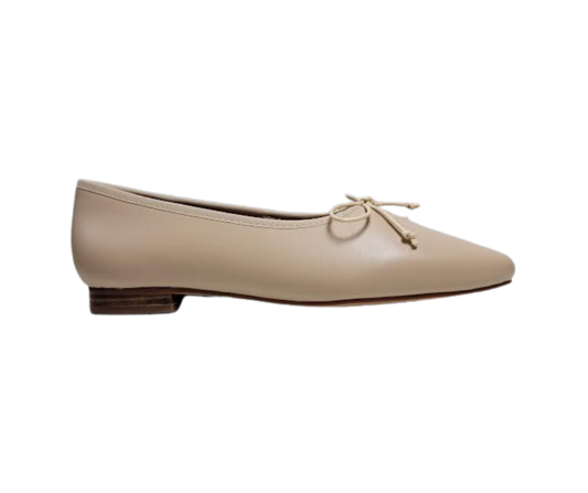 Ralph Migel Chava Ladies Rose/Nude Leather Flats
