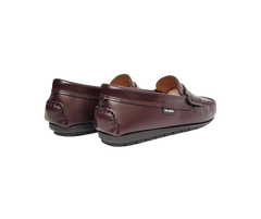 Atlanta Mocassin 32G Burgundy Leather Penny Loafer