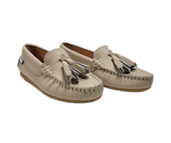 Fascani 52412 Beige Gum Loafer With Tassel