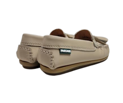 Fascani 52412 Beige Gum Loafer With Tassel