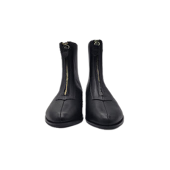 Viviamos Denver Ladies Black Leather Bootie