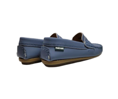 Fascani 52474 Blue Penny Loafer