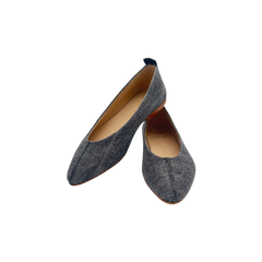 Blublonc Manda Ladies Denim Flats