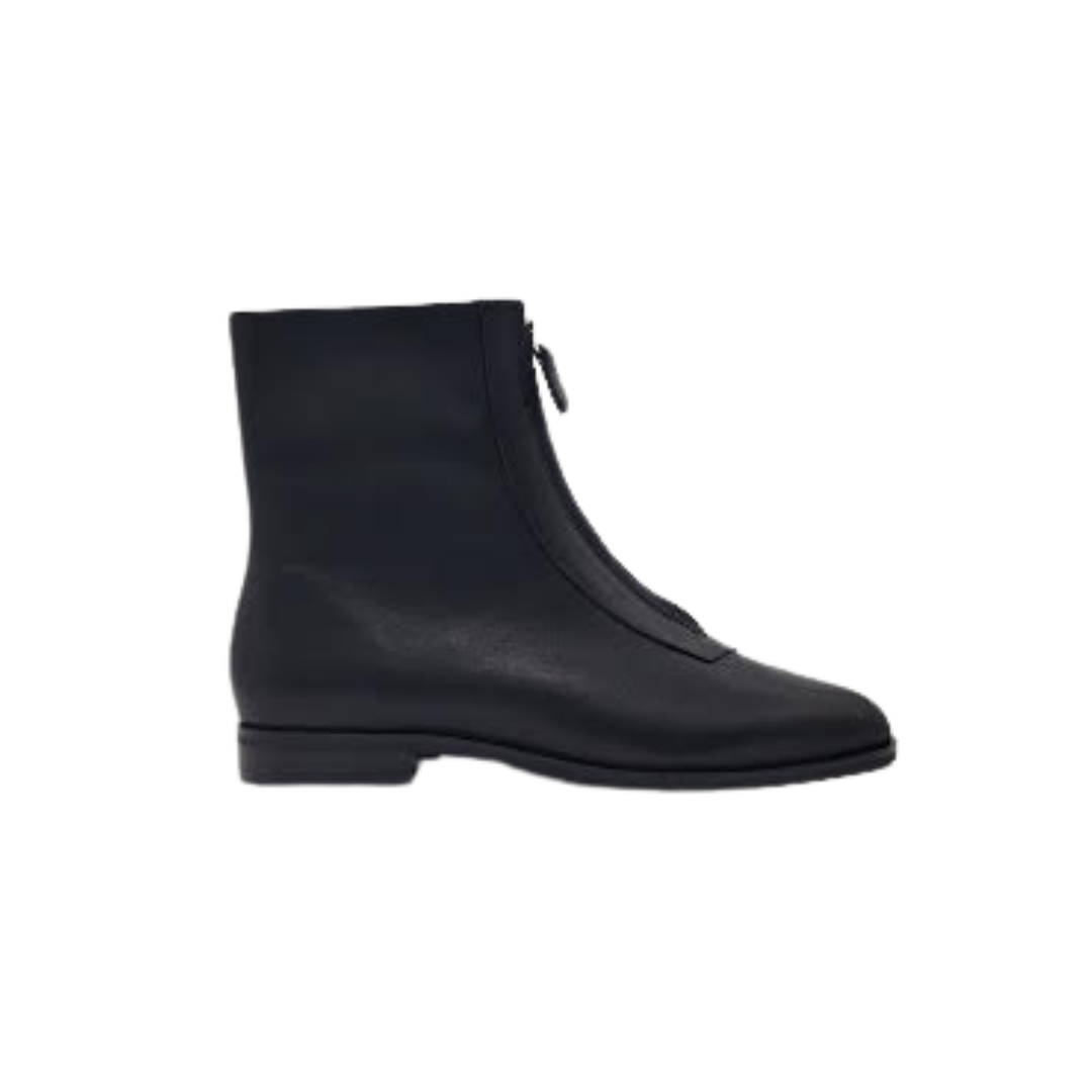 Viviamos Denver Ladies Black Leather Bootie