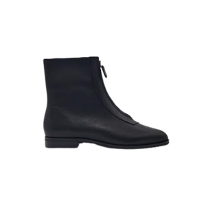 Viviamos Denver Ladies Black Leather Bootie