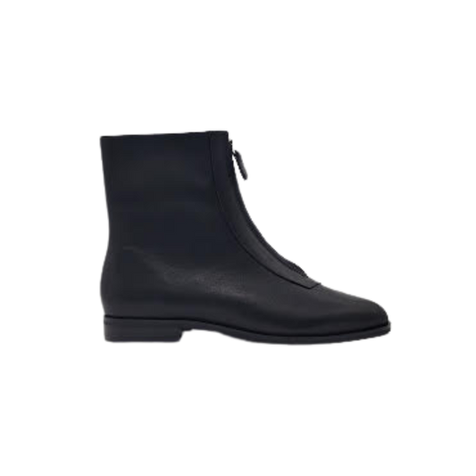 Viviamos Denver Ladies Black Leather Bootie