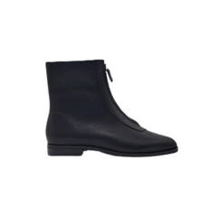 Viviamos Denver Ladies Black Leather Bootie