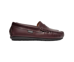 Atlanta Mocassin 32G Burgundy Leather Penny Loafer