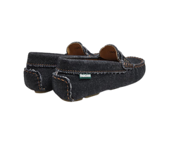 Fascani 25323 Children's Black Denim Loafer