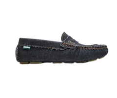 Fascani 25323 Children's Black Denim Loafer