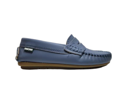Fascani 52474 Blue Penny Loafer