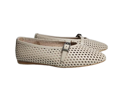 Blublonc Natalie Ladies Nude Perforated Mary Jane