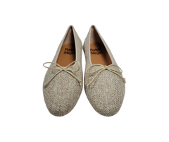 Ralph Migel Chava Ladies Beige Fabric Flats