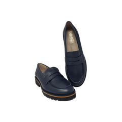 Beberlis 23373 Navy Leather Loafer