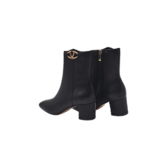 Viviamos Branson Ladies Black Leather Bootie