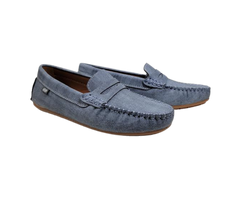 Ralph Migel Cosima Children's Blue Denim Penny Loafer