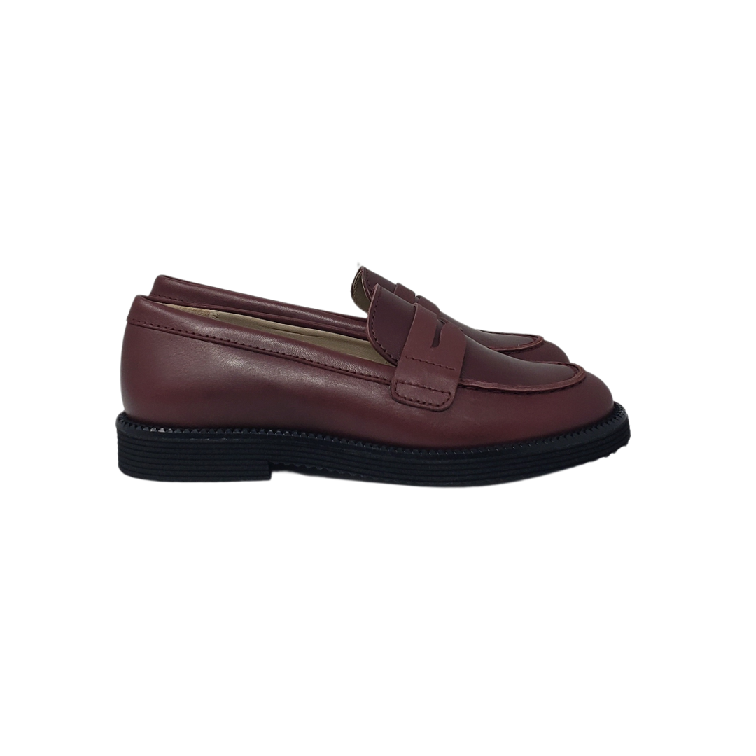 Beberlis 23355 Burgundy Leather Loafer