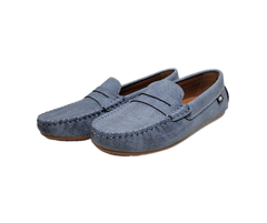 Ralph Migel Cosima Children's Blue Denim Penny Loafer