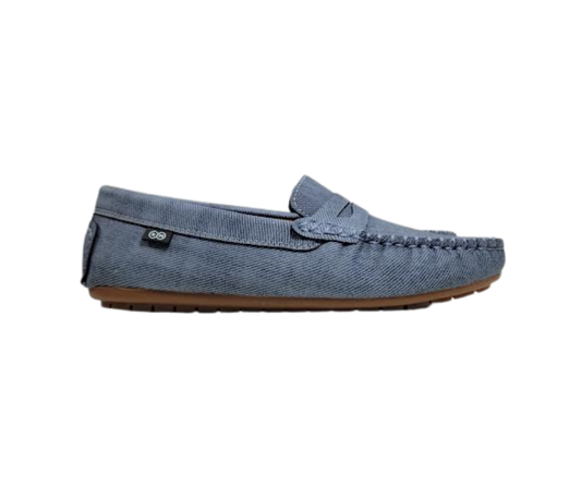 Ralph Migel Cosima Children's Blue Denim Penny Loafer