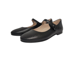 Beberlis Valeria Black Grain Classy Mary Jane