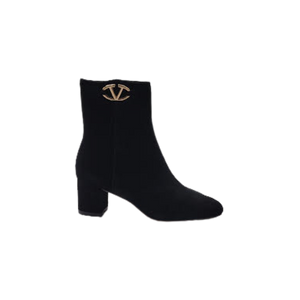 Viviamos Branson Ladies Black Suede Bootie