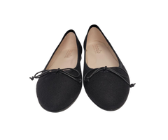 Beberlis 25507 Children's Black flannel Ballet Flat
