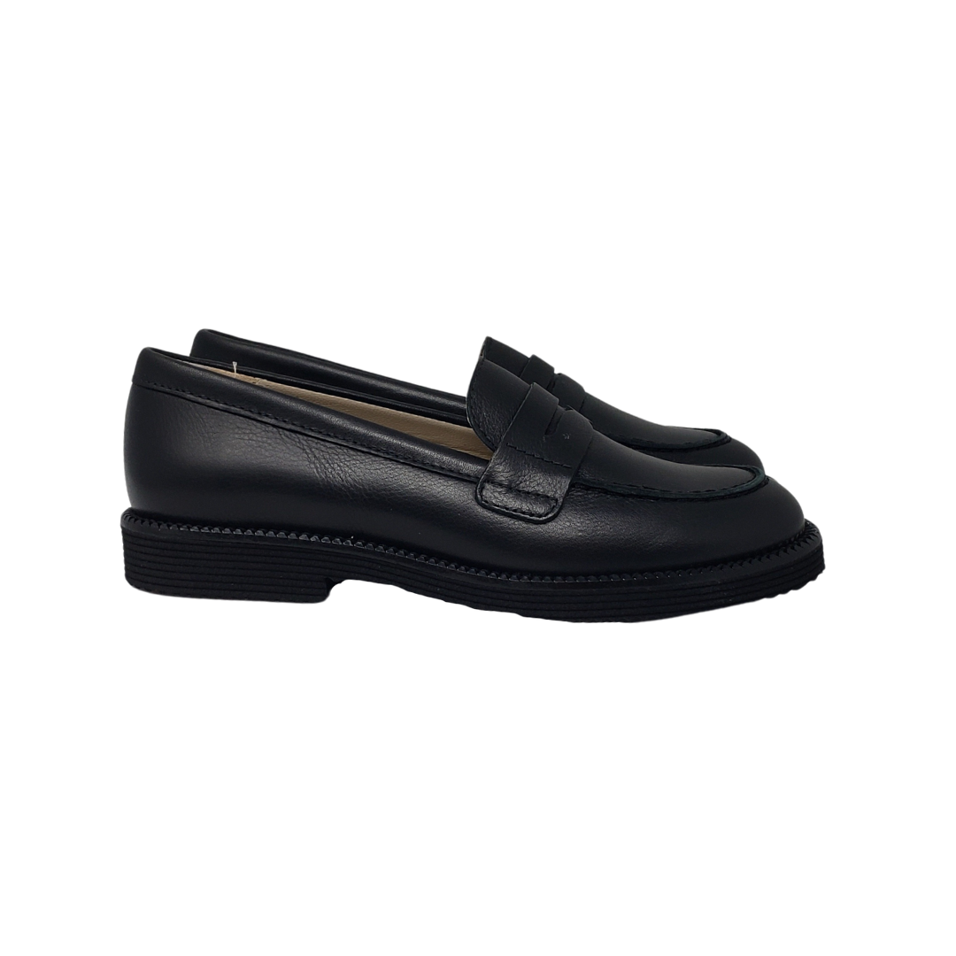 Beberlis 23355 Black Leather Loafer