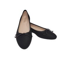 Beberlis 25507 Children's Black flannel Ballet Flat