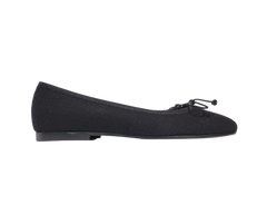 Beberlis 25507 Children's Black flannel Ballet Flat