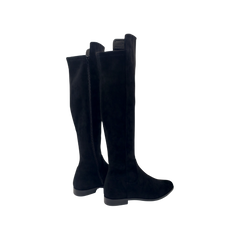 Chelsea Crew Ladies Juno Premium Black Suede Boot