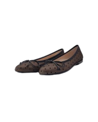 Beberlis 24648 Black/Beige Children's Ballet Flat