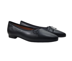Ralph Migel Chava Ladies Black Leather Flats