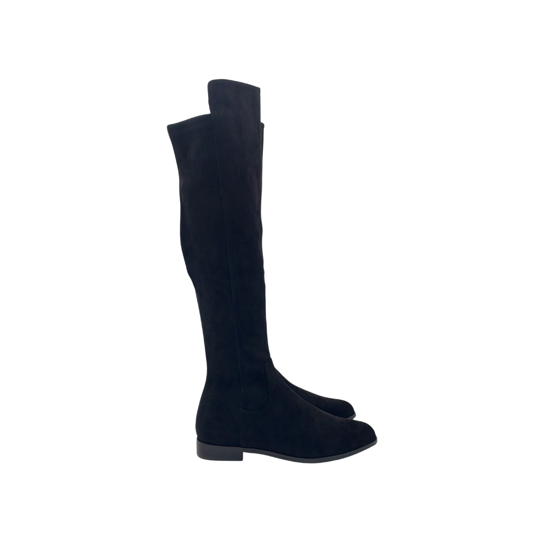 Chelsea Crew Ladies Juno Premium Black Suede Boot