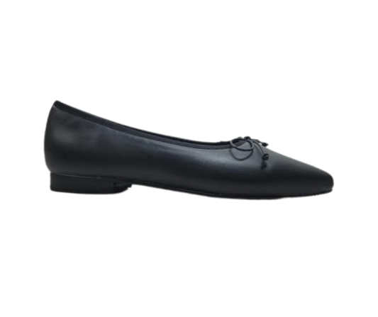 Ralph Migel Chava Ladies Black Leather Flats
