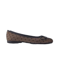 Beberlis 24648 Black/Beige Children's Ballet Flat