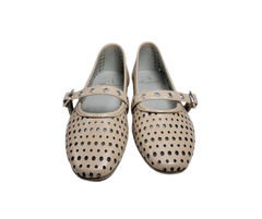 Luccini J260 Children's Nude perforated Mary Jane