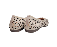 Ralph Migel Windy Ladies Pink Perforated Ballet Flat