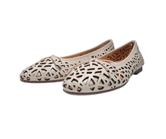 Ralph Migel Windy Ladies Pink Perforated Ballet Flat